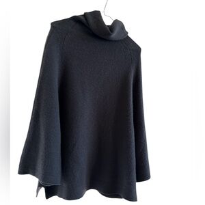 Theory Women's Charcoal Grey Turtleneck Sweater, size M